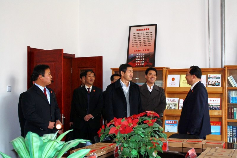 通渭县委书记令续鹏调研县法院工作 定西法院网 定西市中级人民