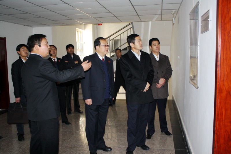 通渭县委书记令续鹏调研县法院工作 定西法院网 定西市中级人民