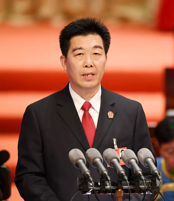 甘肃高院院长张海波在省十三届人大二次会议上作法院工作报告