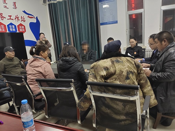 肃北县法院：多元社会主体参与 打通解纷快捷通道.jpg