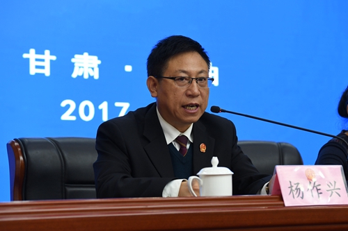 副院长马驰讲话2017年10月26日,甘肃省政法干警藏汉双语强化培训班第