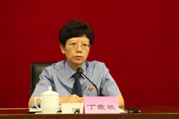 嘉峪关市人民检察院党组书记、检察长丁霞敏出席会议.jpg