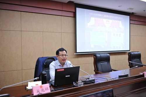 最高人民法院讲师团成员,研究室民事处处长吴兆祥以"民法总则的理解与